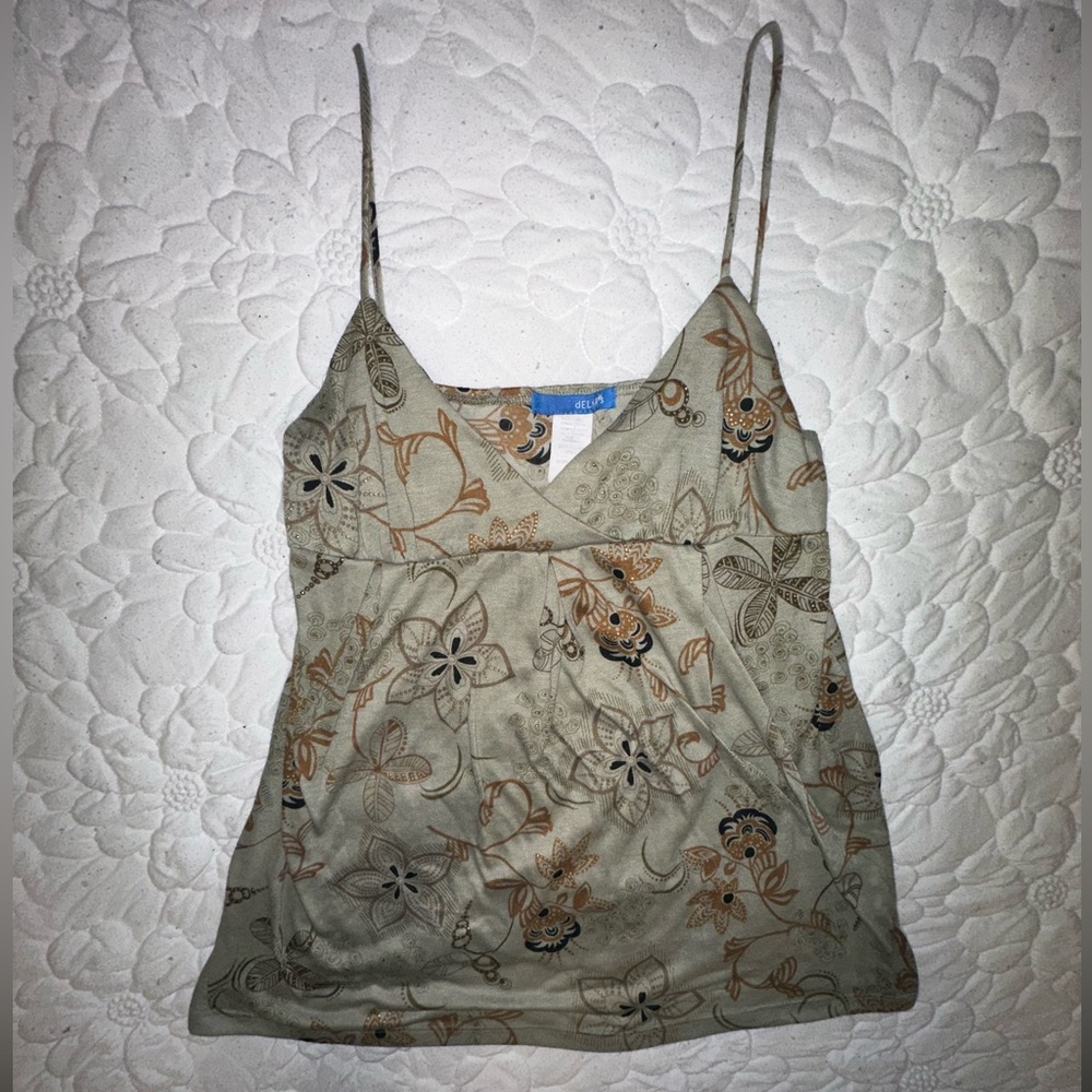 DELIAS Y2K BABY DOLL TANK TOP CAMISOLE